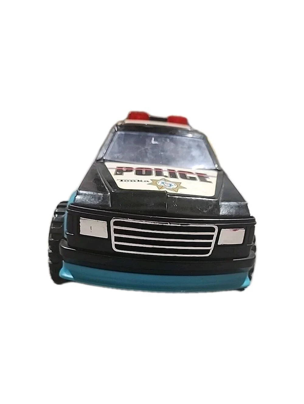 Vintage 1991 Tonka Police Truck Lights & Sounds Patrol Toy